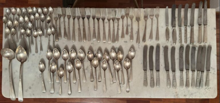 Cubertería de Plata entera